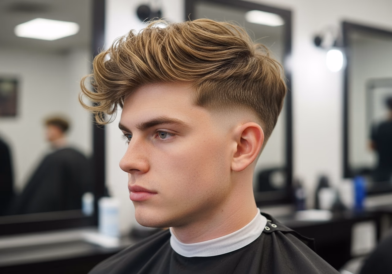 Wolf Cut with Perm — wolf cut for men in 2026
