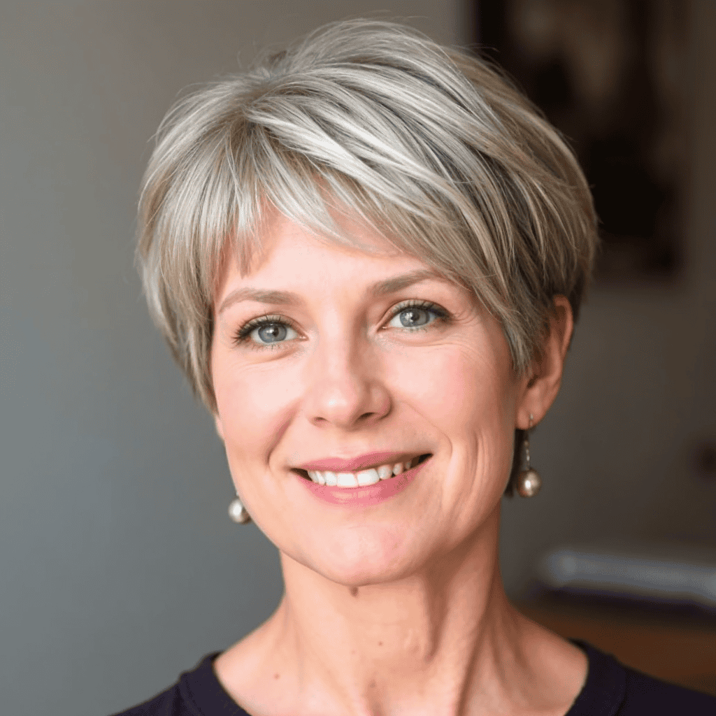 Balayage Choppy Pixie Choppy pixie cuts