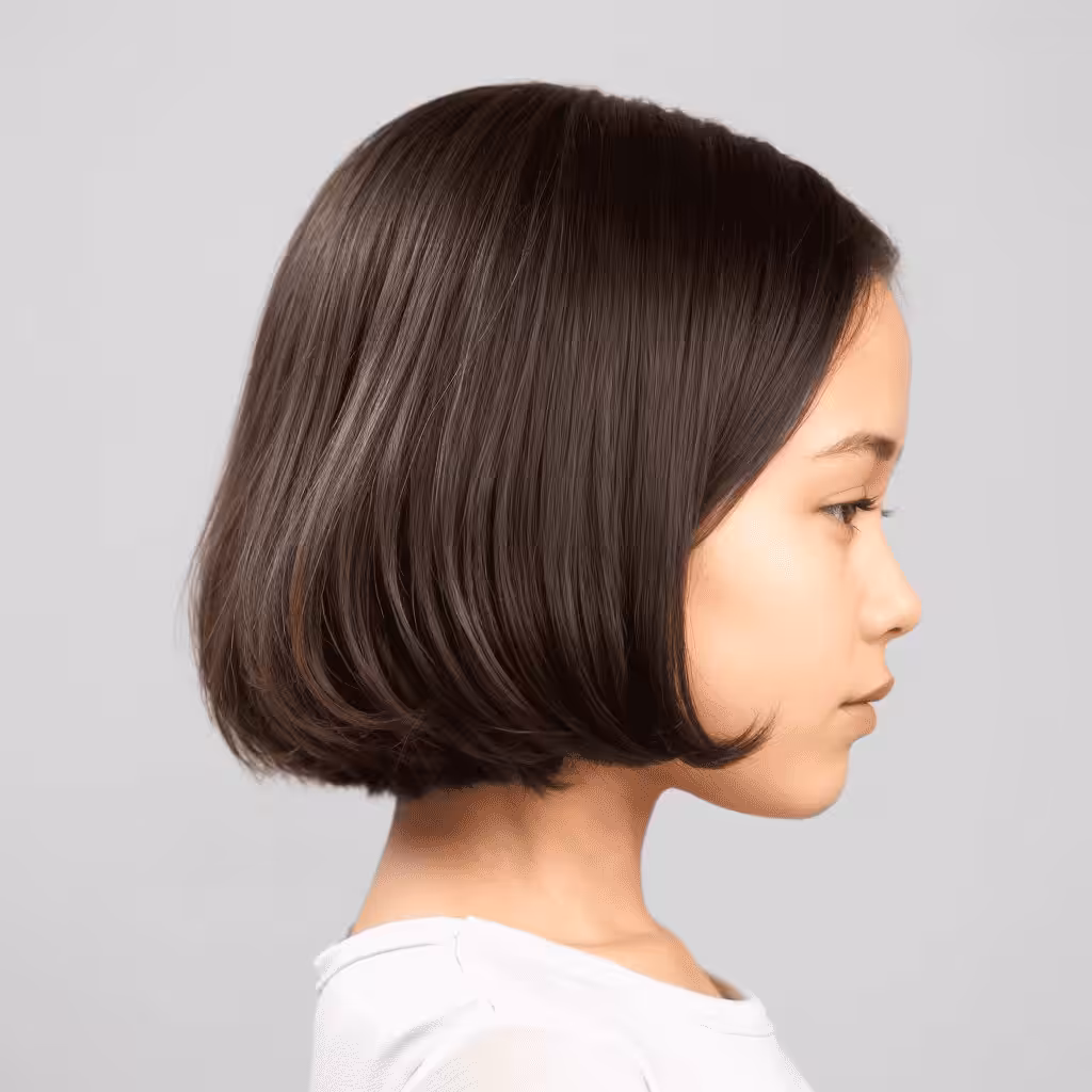 Bob with Curled Ends Cute girls' haircuts