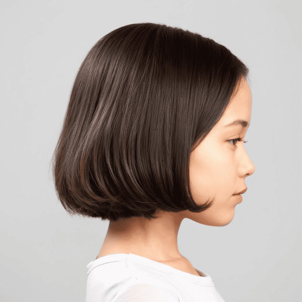 Bob with Curled Ends Cute girls' haircuts
