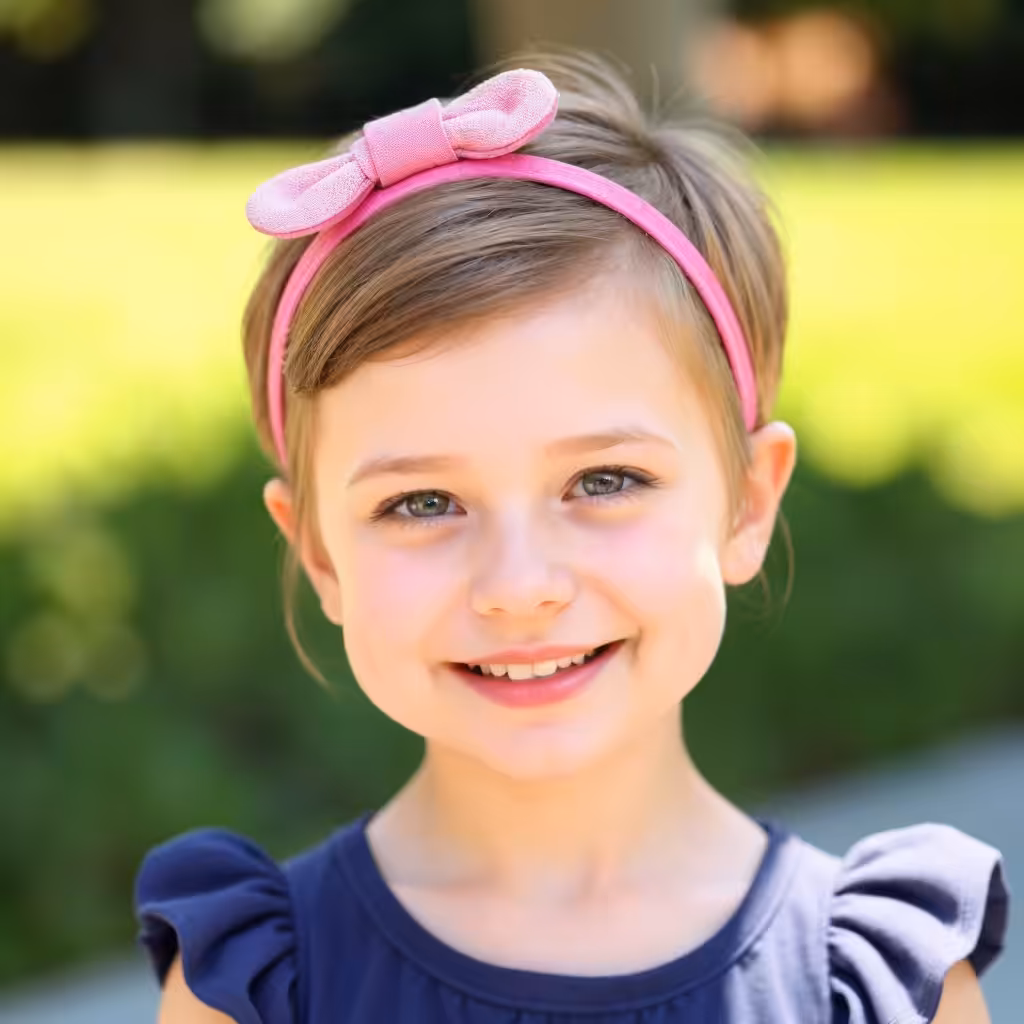 Bow Headband for Short Hair Baby girl hairstyles