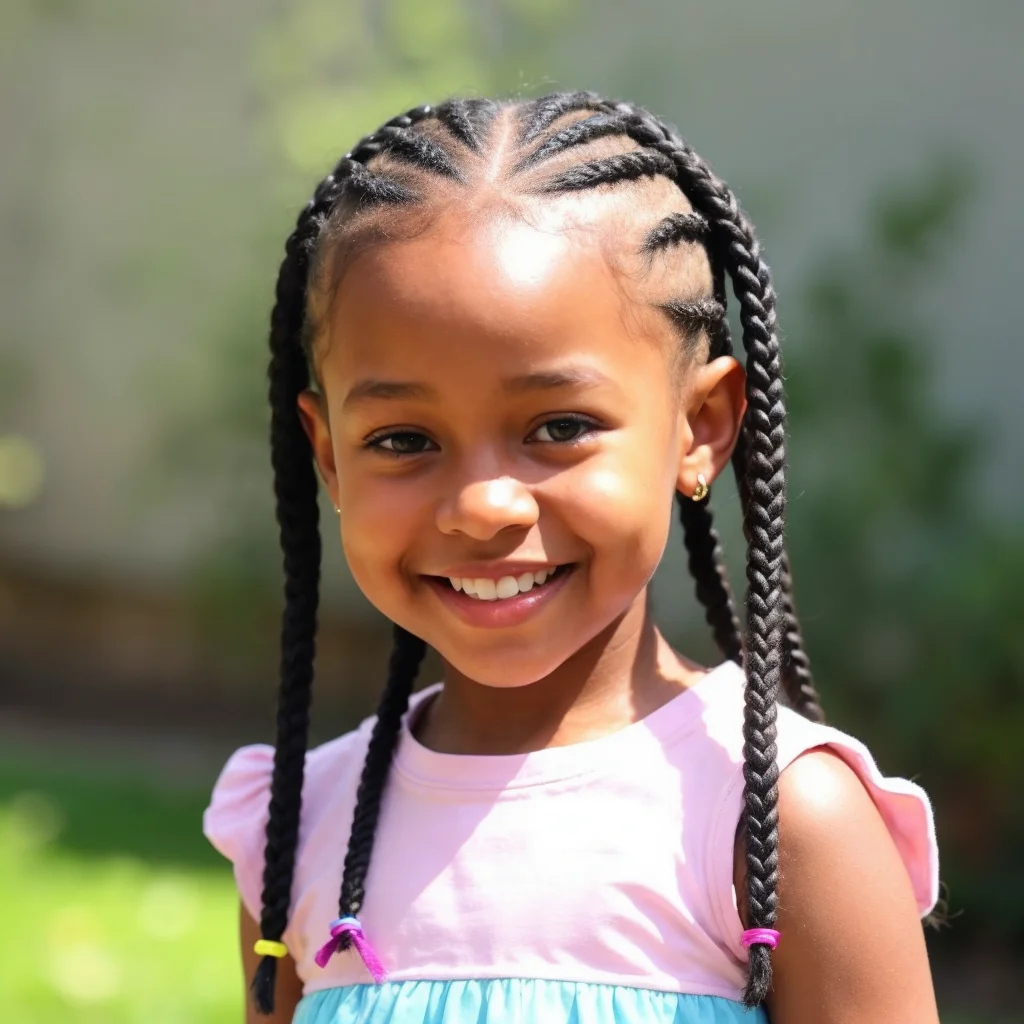 Box Braids for Little Black Girls Hairstyles for Little Girls