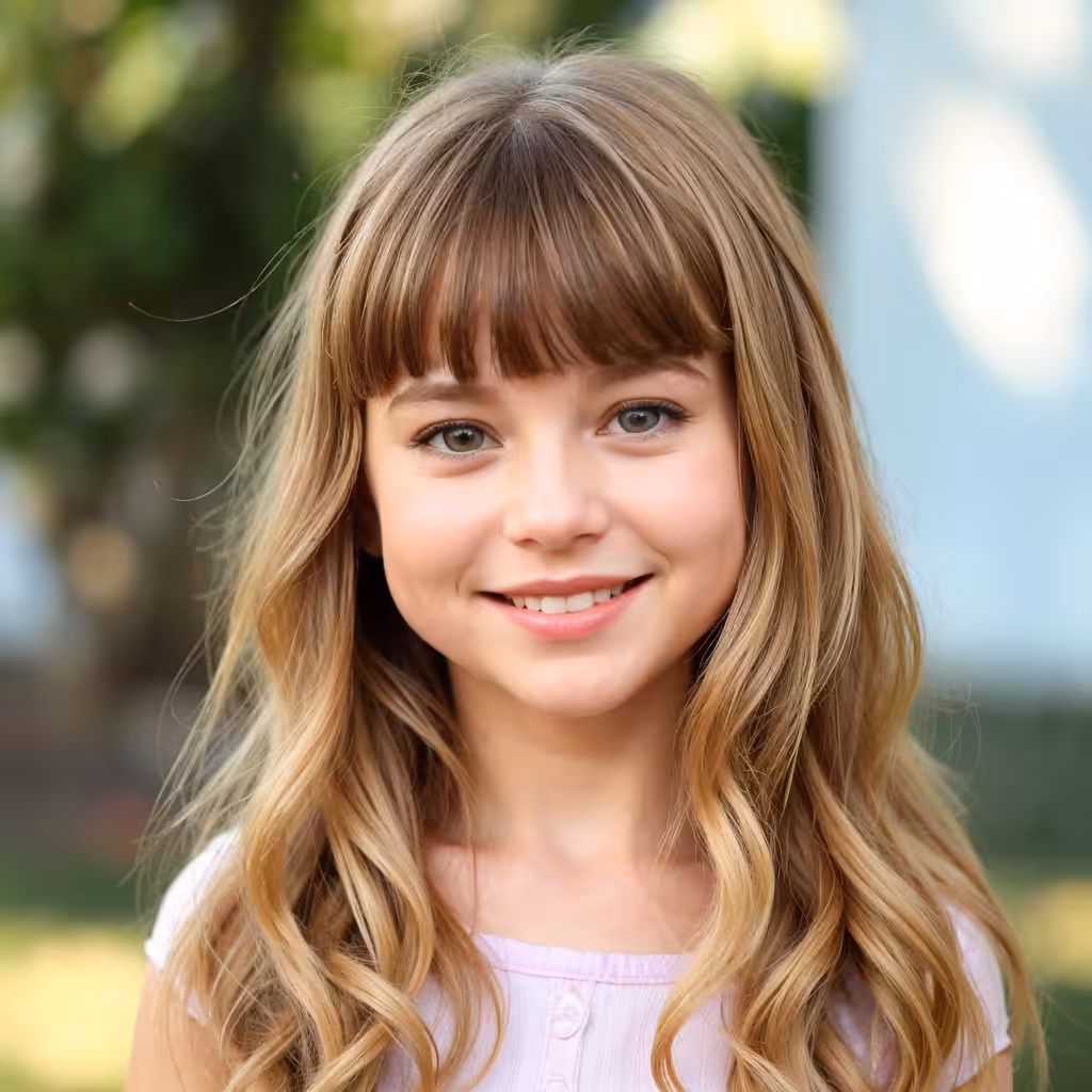 Choppy Bangs In Medium To Long Hair