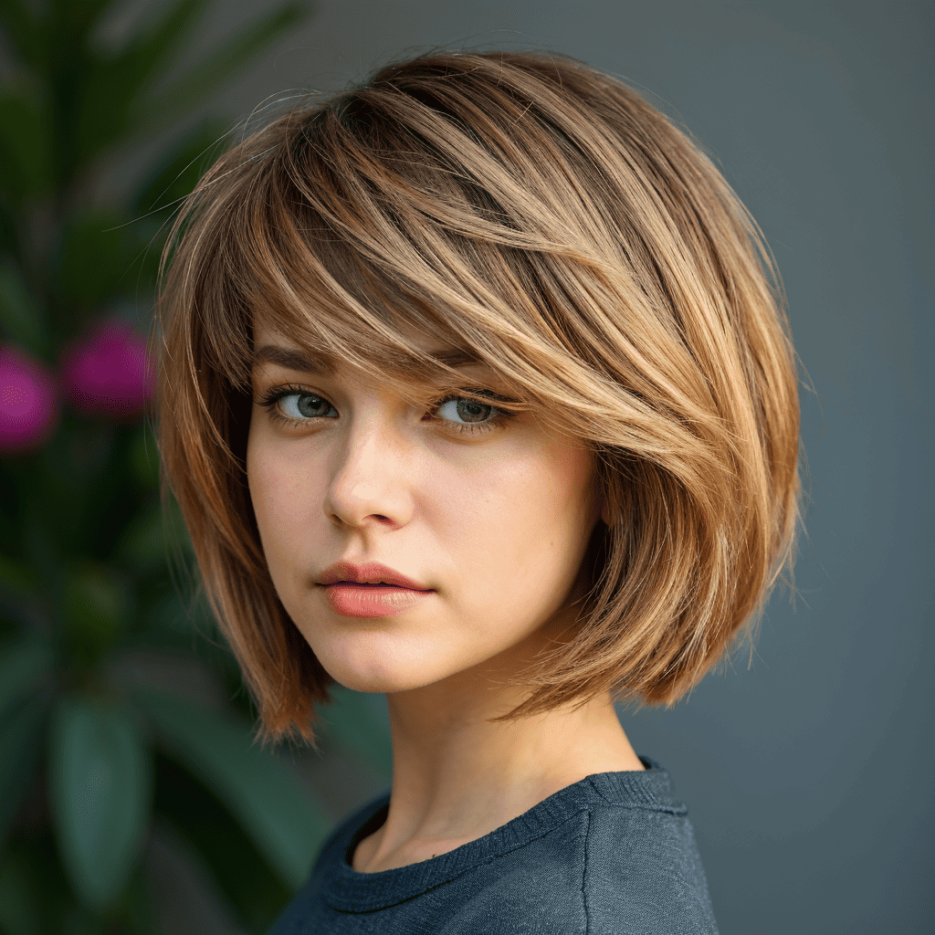 Choppy Inverted Bob Short haircuts for girls