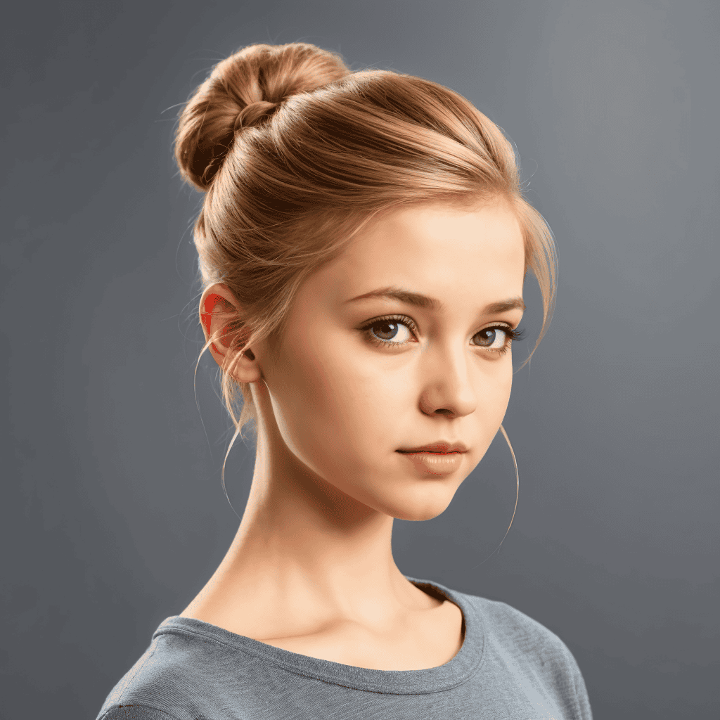 Claw Clip Updo Hairstyles and Haircuts for Teen Girls