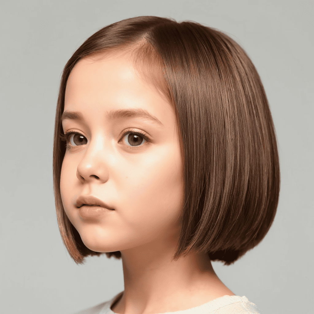 Clean Bob Haircut Cute girls' haircuts