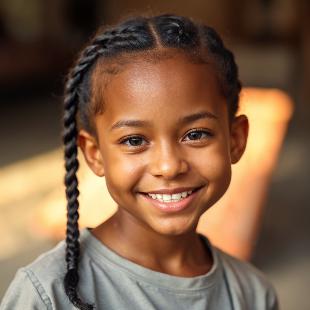 Cutest Side Braids braids for kids