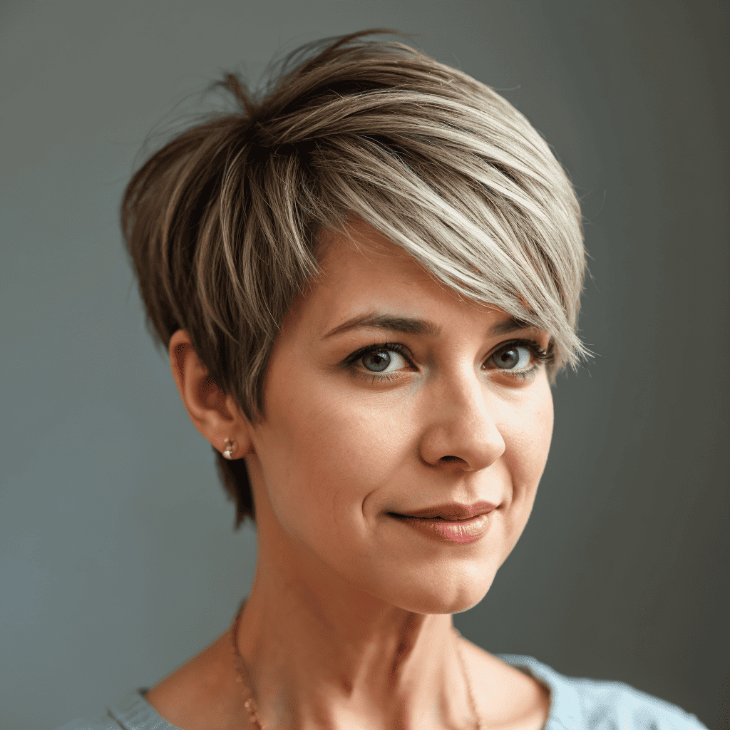 Edgy Pixie Cut Choppy pixie cuts