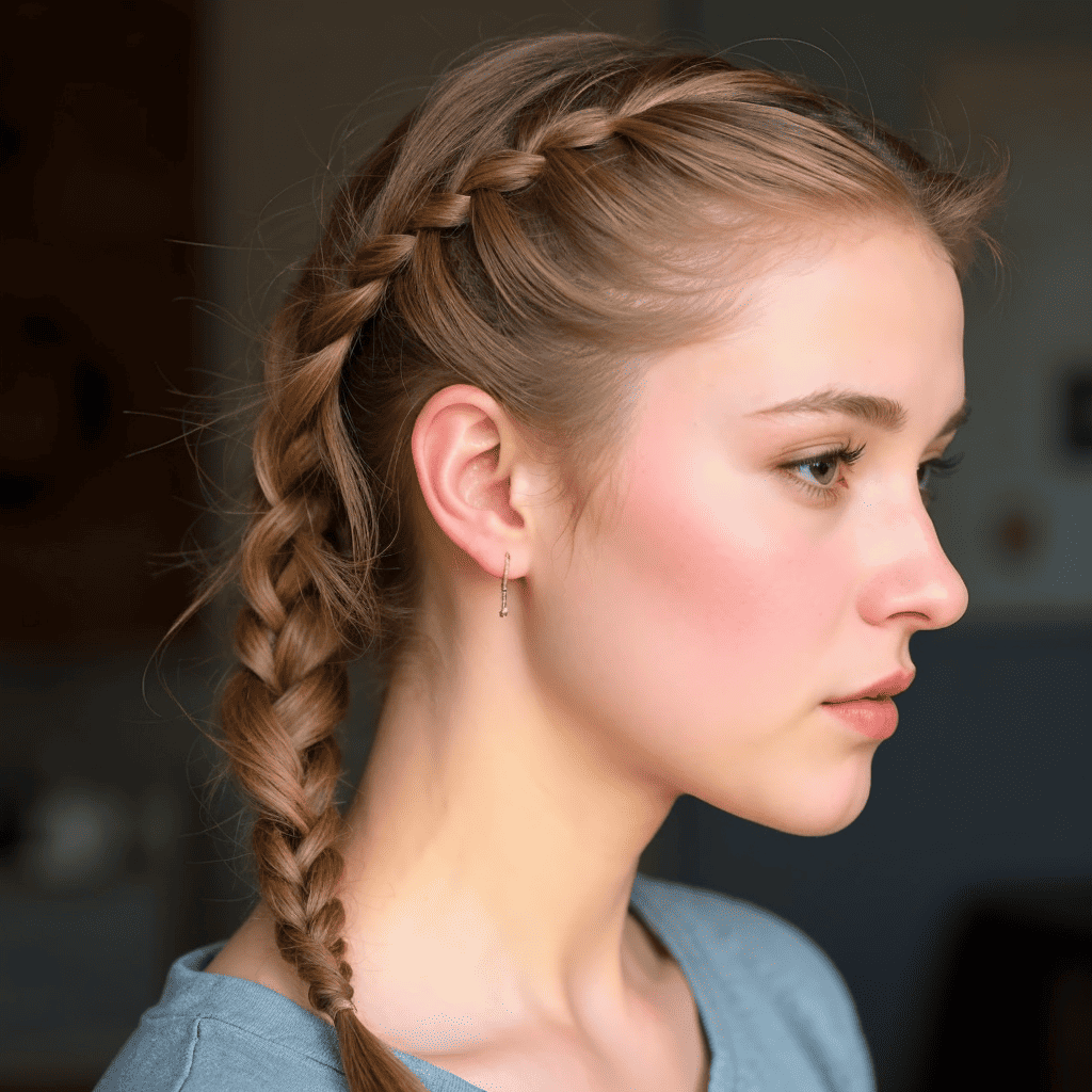 Fishtail Braid Short haircuts for girls