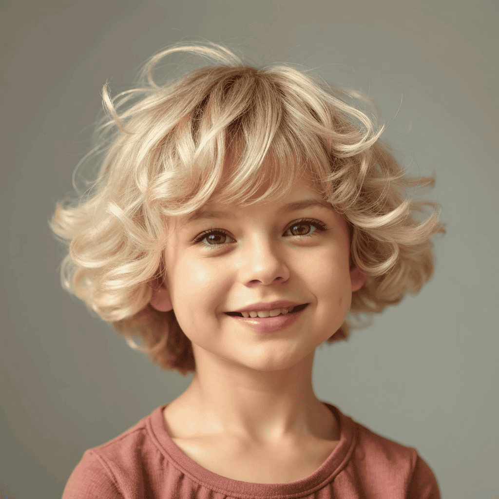Fluffy Short Locks for Girls Short Hairstyles and Haircuts for Girls