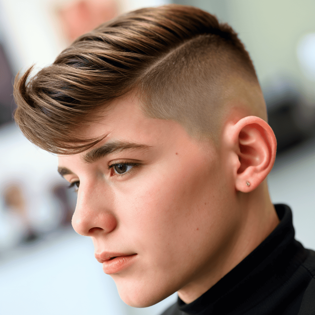 French Crop with High Fade haircut Celebrity Hairstyles and Haircuts For Teenage Boys