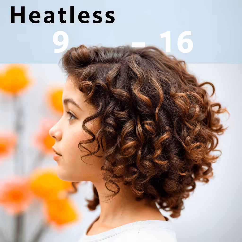 Heatless Curls School hairstyles