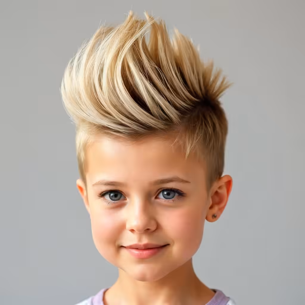 Layered Mohawk for Girls Short Hairstyles and Haircuts for Girls