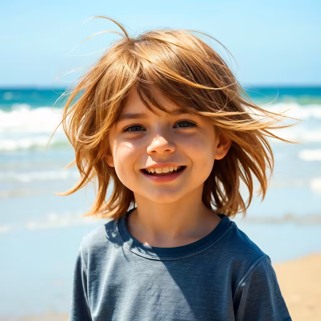 Long & Layered Baby boy haircuts