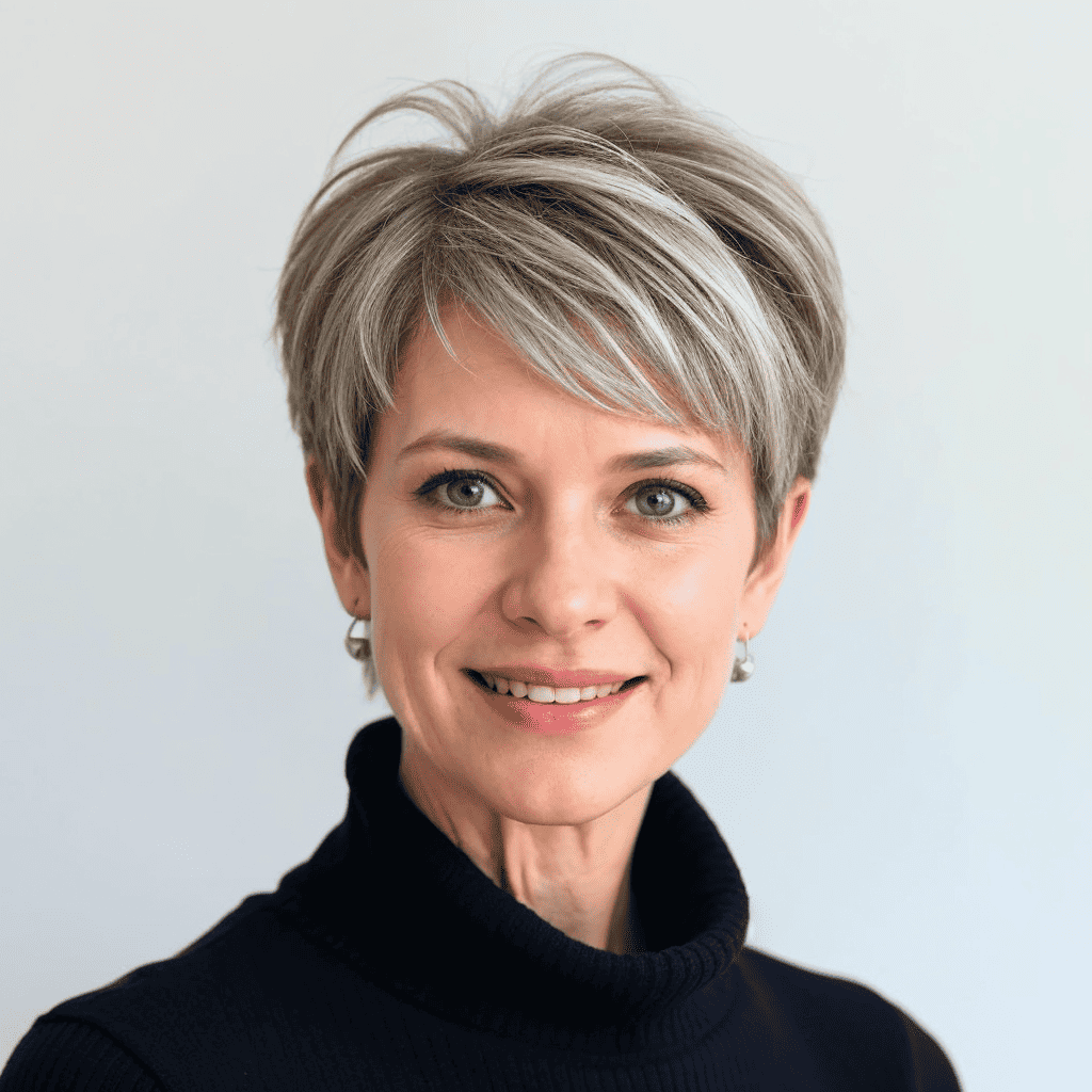 Long Pixie Cut With Wispy Ends Choppy pixie cuts