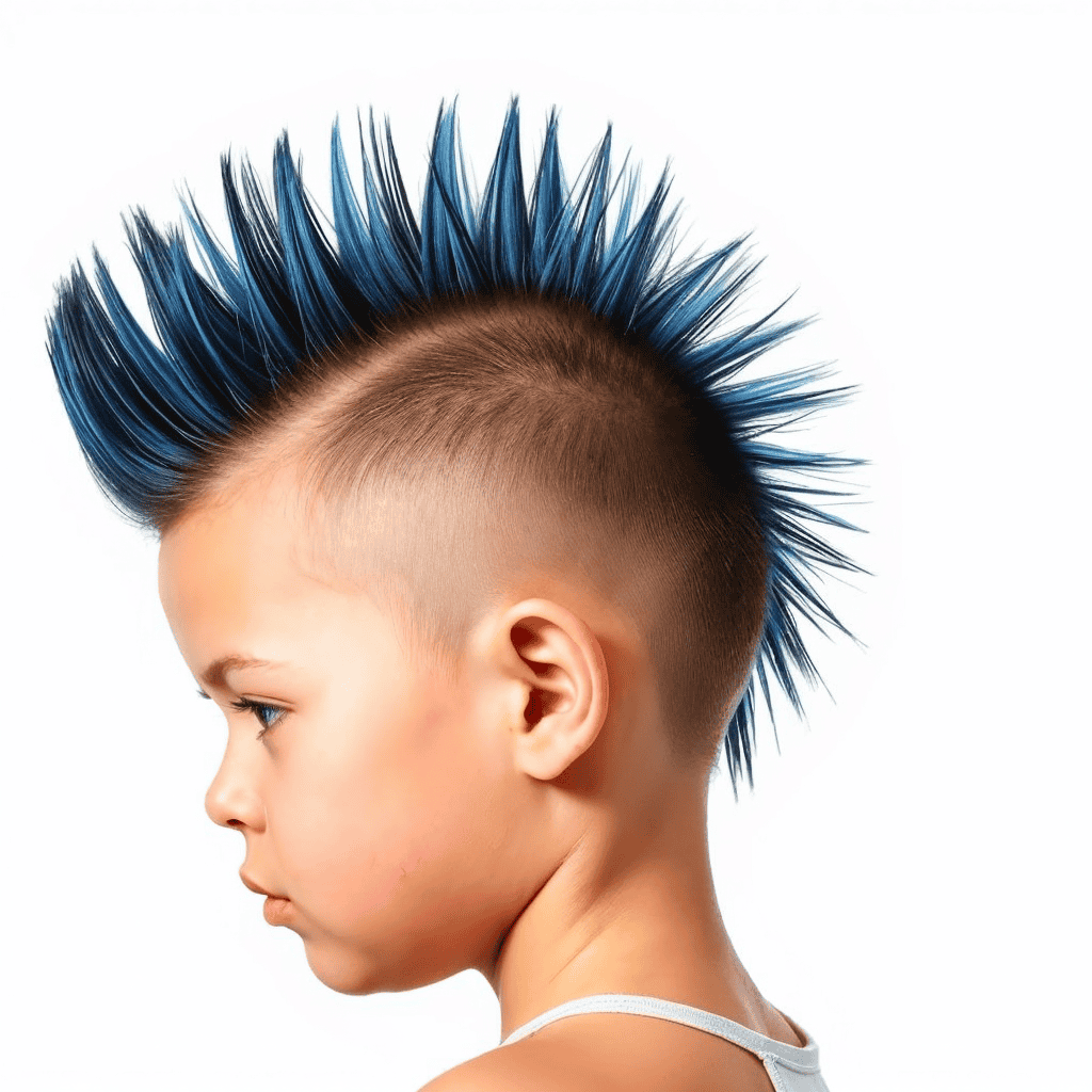 Long Punk Mohawk Kids Mohawk