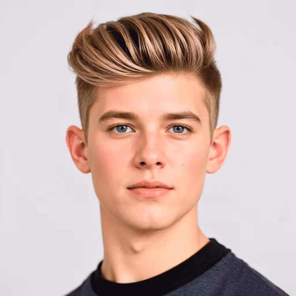 Quiff Celebrity hairstyle for teenage boys Celebrity Hairstyles and Haircuts For Teenage Boys
