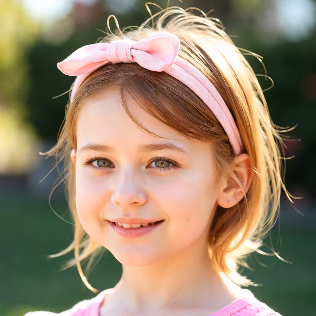 Ribbon Headband Baby girl hairstyles