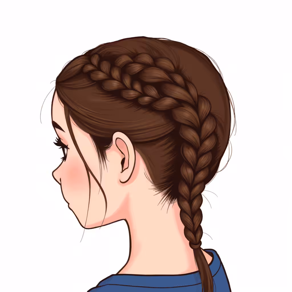 Rope Braid School hairstyles