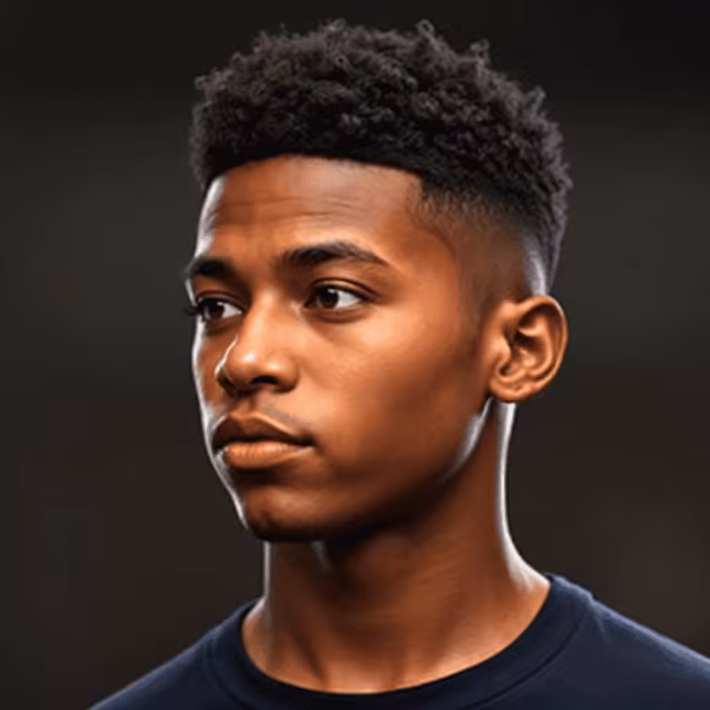 Short Afro Celebrity Hairstyles and Haircuts For Teenage Boys