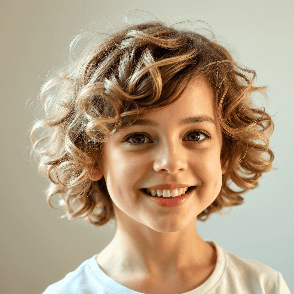 Short Choppy Curls for Girls Short Hairstyles and Haircuts for Girls