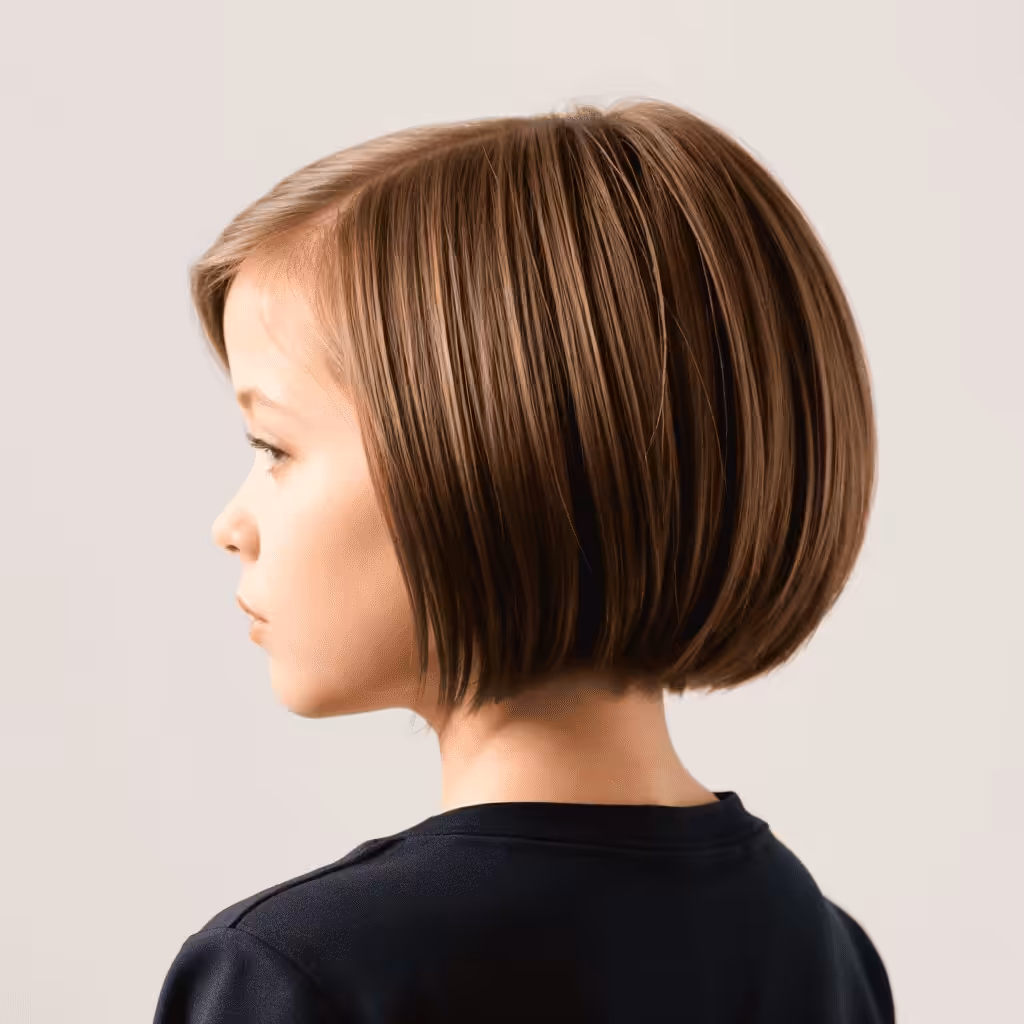 Short Stacked Bob Haircut Cute girls' haircuts