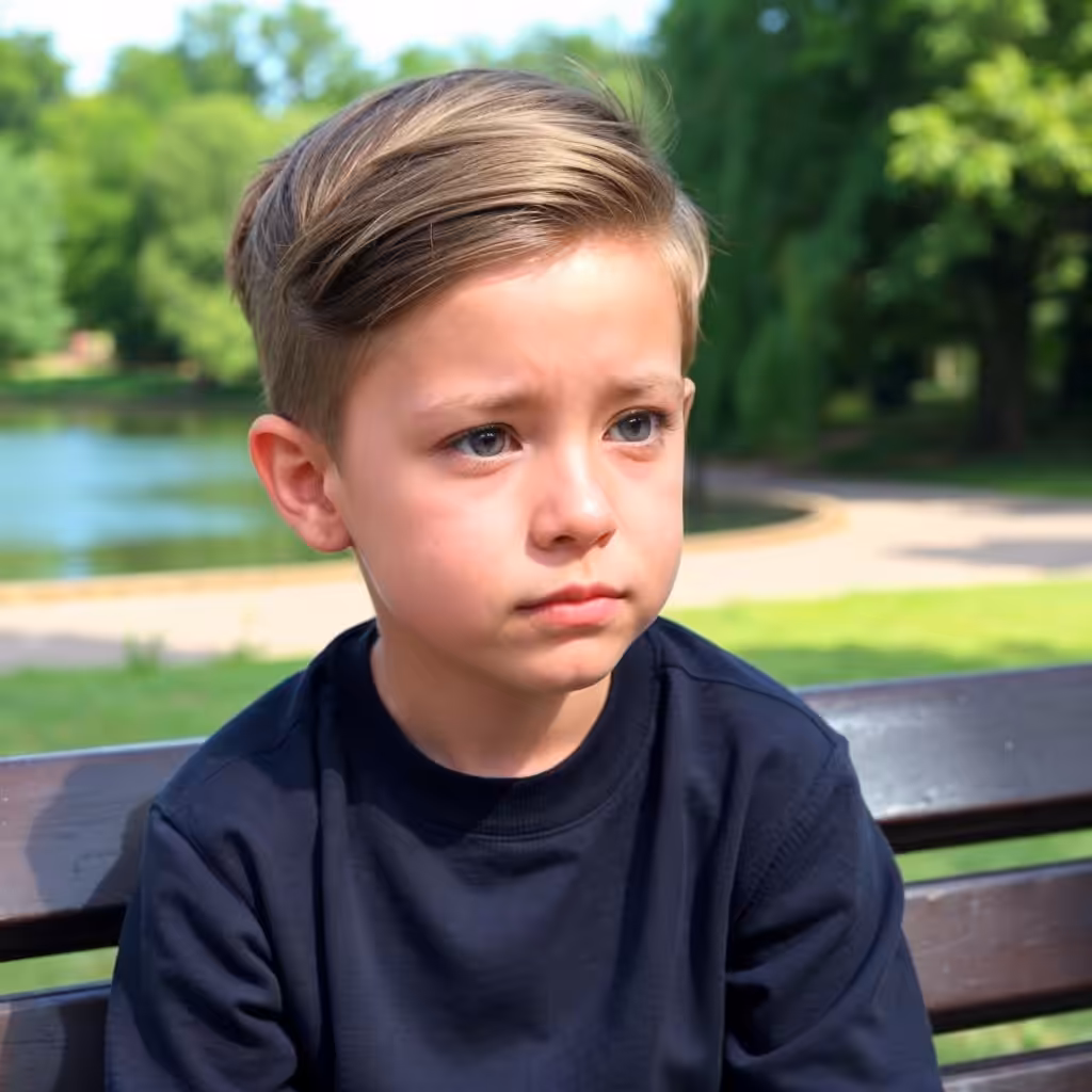 Side Swoop Baby boy haircuts