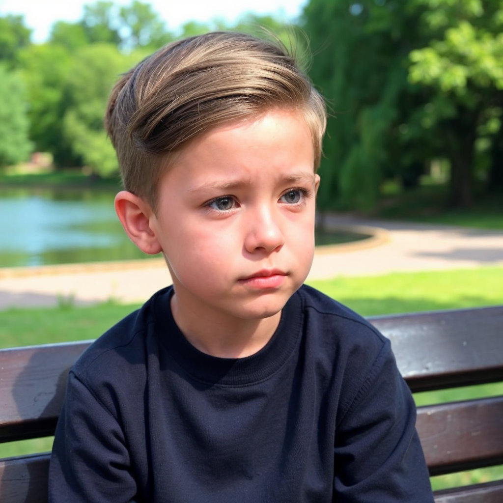 Side Swoop Baby boy haircuts