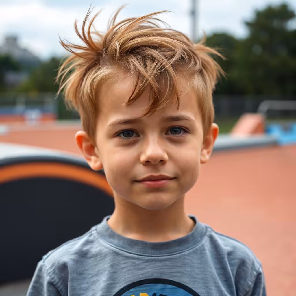 Skater-Inspired Haircuts Baby boy haircuts
