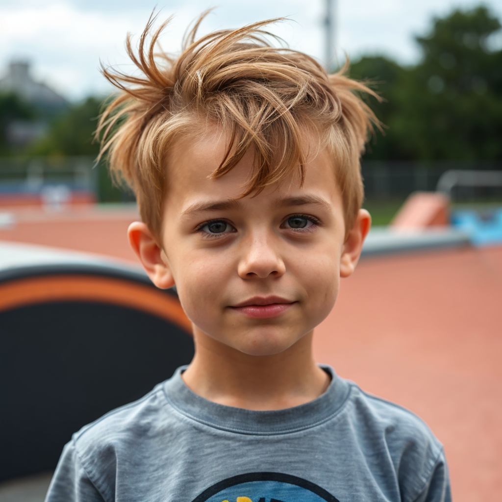 Skater-Inspired Haircuts Baby boy haircuts