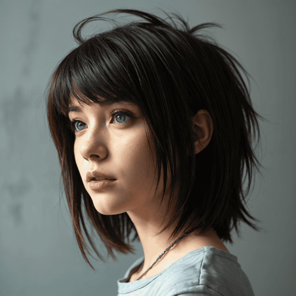 Spiked Emo Style Emo hairstyles for girls