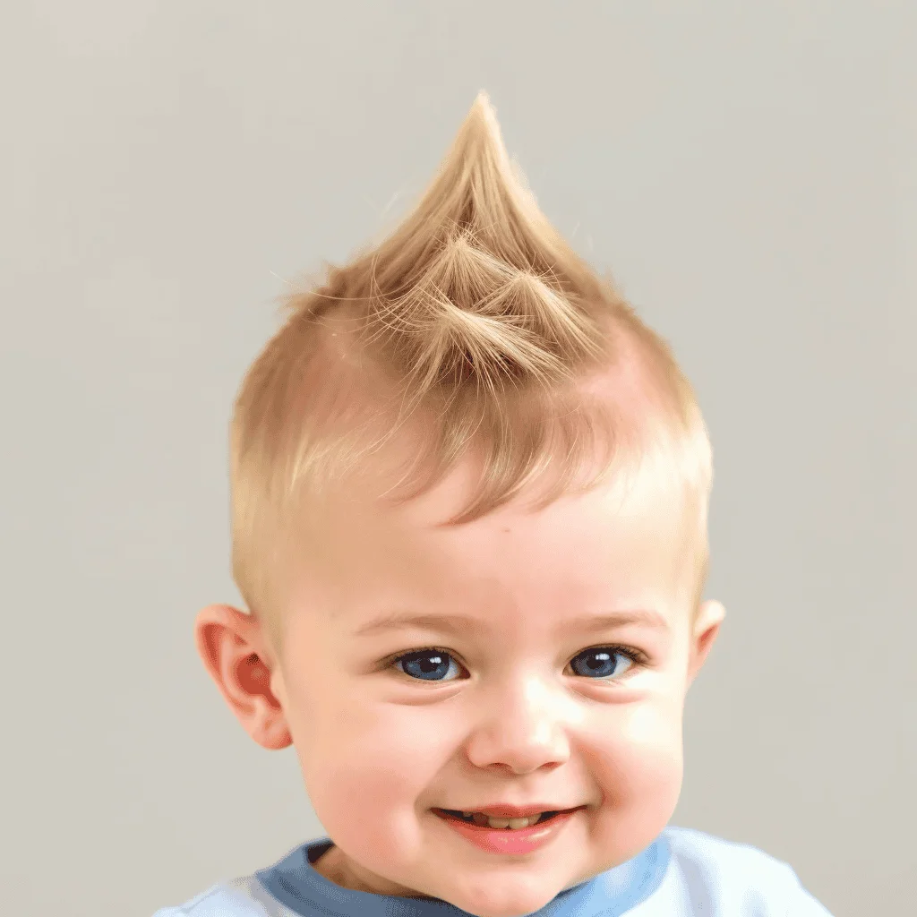 Spiked Faux Hawk Baby boy haircuts