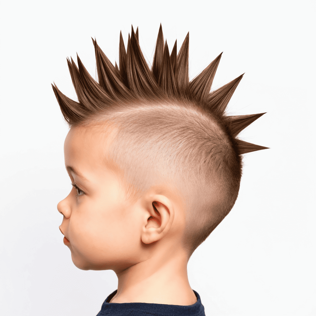 Spiked-Up Mohawk Kids Mohawk