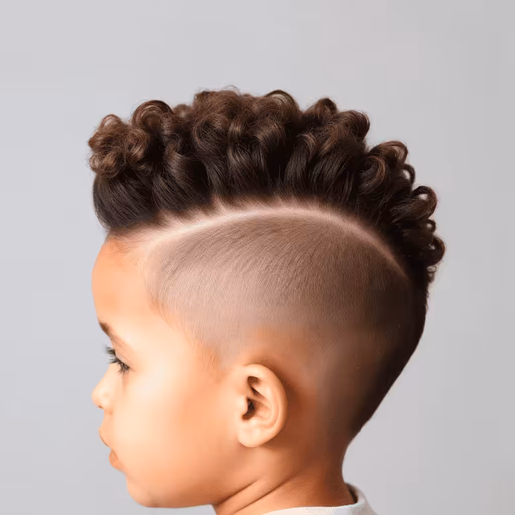 Sponged Mohawk Kids Mohawk