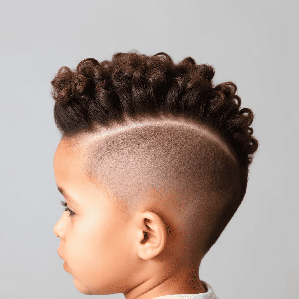 Sponged Mohawk Kids Mohawk