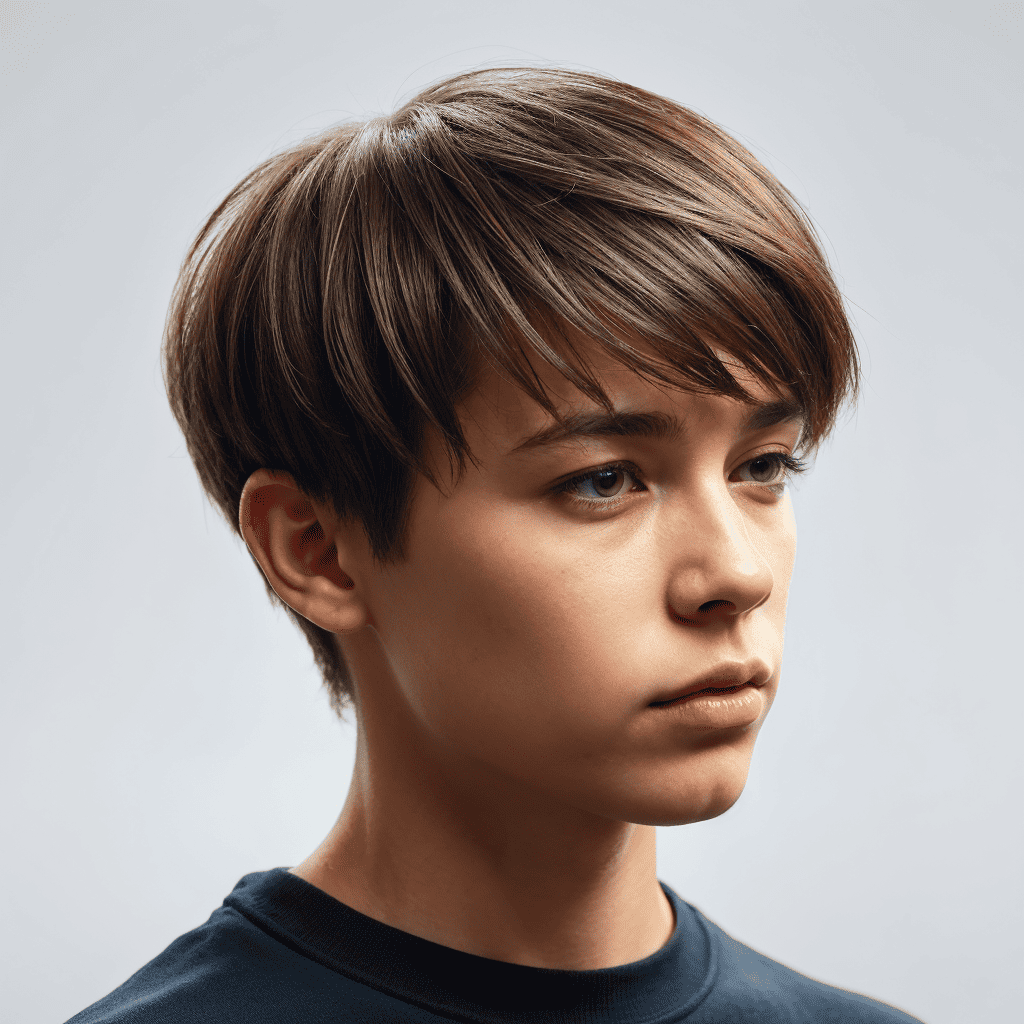 Straight Shag Celebrity Hairstyles and Haircuts For Teenage Boys