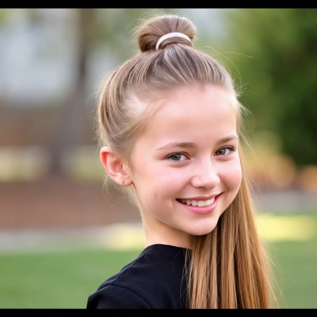 Stunning High Ponytail Hairstyles for Little Girls