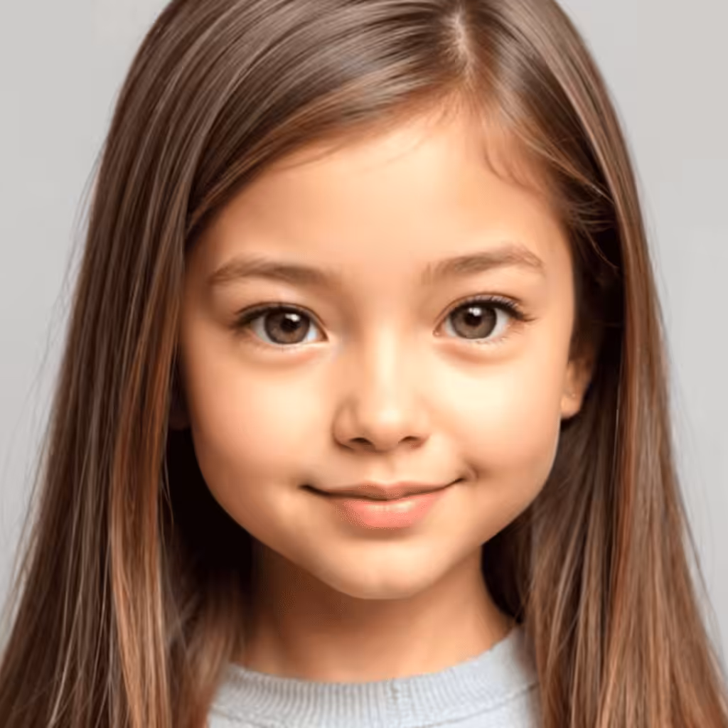 Surface Layers With Long Blunt Cut Cute girls' haircuts