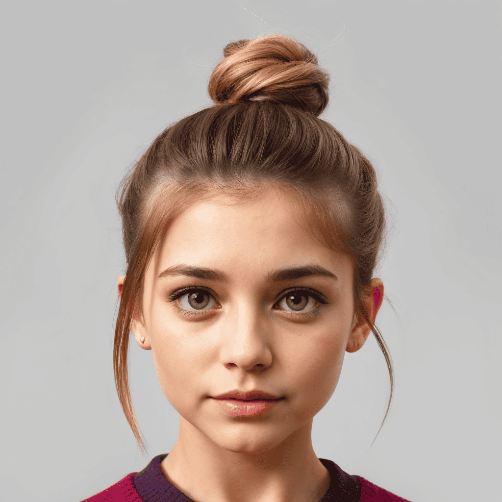 Top Knot Hairstyle Hairstyles and Haircuts for Teen Girls