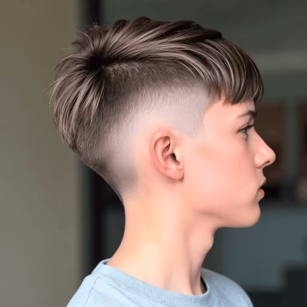 Undercut with Fringe For Teenage Boys Celebrity Hairstyles and Haircuts For Teenage Boys