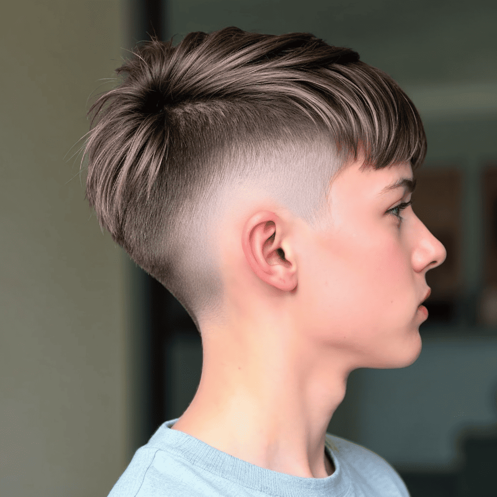 Undercut with Fringe For Teenage Boys Celebrity Hairstyles and Haircuts For Teenage Boys