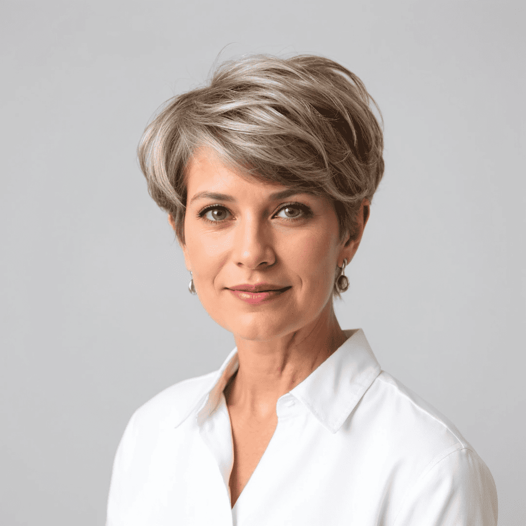Wavy Pixie Cut Choppy pixie cuts
