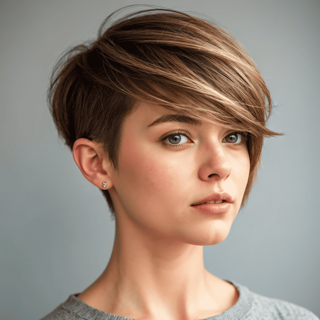 Wispy Asymmetric Cut Asymmetric Haircuts and Hairstyles for Girls
