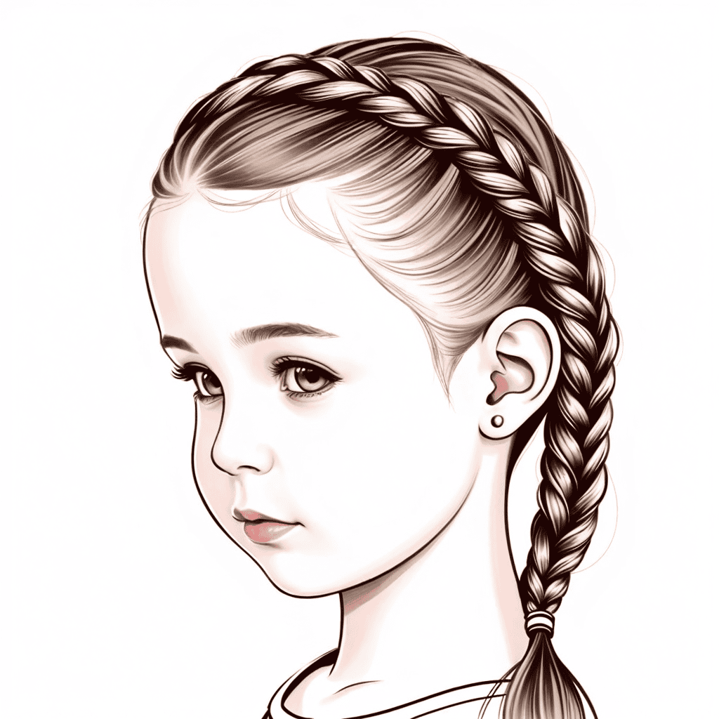 Crown Braid Flower girl hairstyles