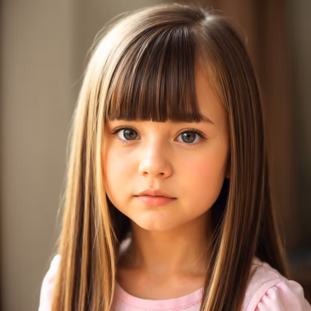 Long Tapering Baby girl hairstyles