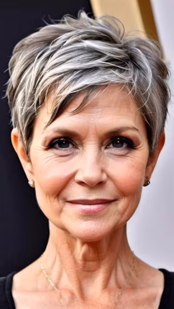 Ageless Elegant Pixie Pixie Haircuts For Women Over 50