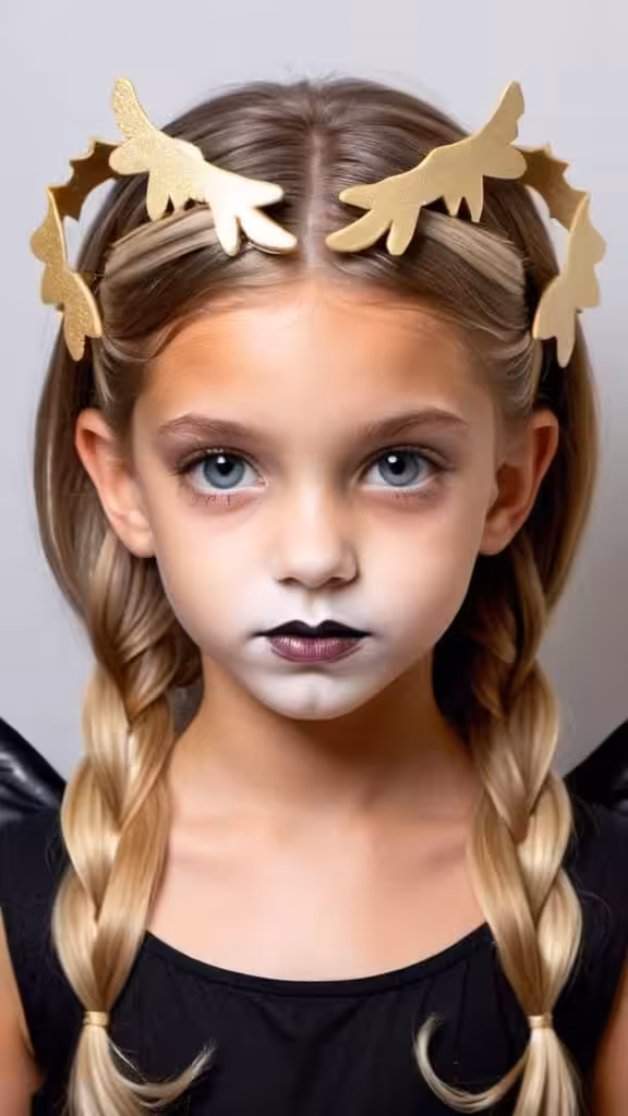 Angel Hairstyle for Halloween hairstyles for Halloween for girls