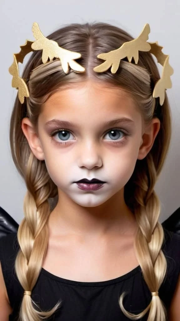 Angel Hairstyle for Halloween hairstyles for Halloween for girls