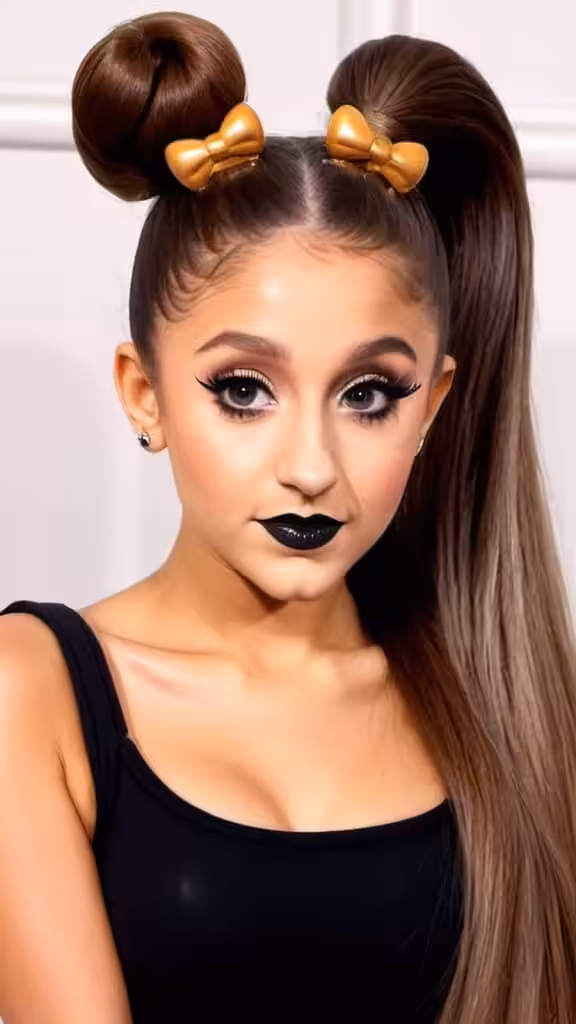 Ariana Grande Hairstyle hairstyles for Halloween for girls