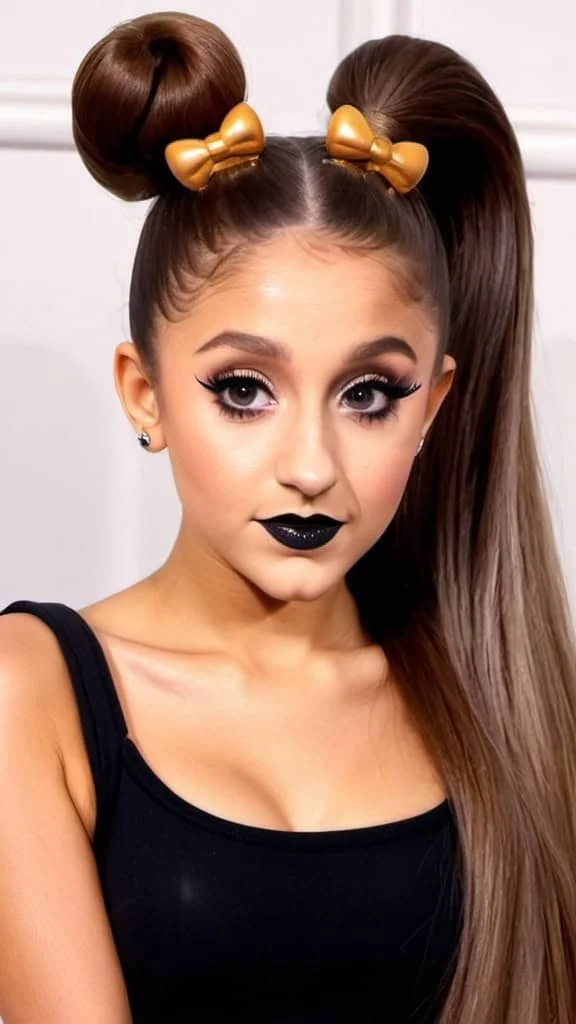 Ariana Grande Hairstyle hairstyles for Halloween for girls